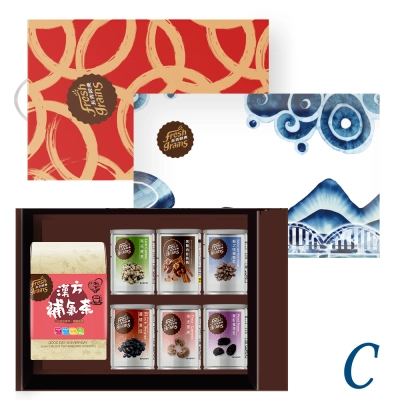 嵐苒/紅璽 7入茶堅果禮盒 【C】
