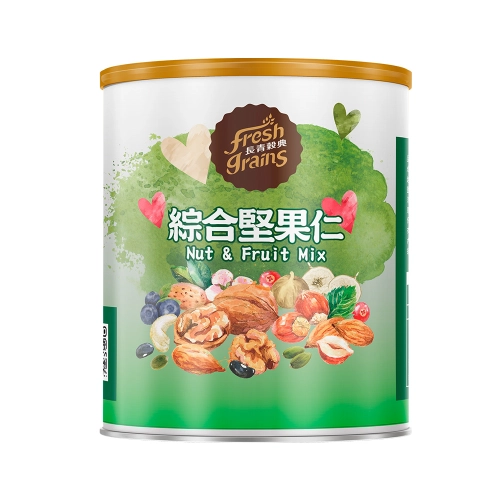 長青穀典購物| Nut & Fruit Mix 綜合堅果仁300g/罐